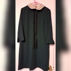 Green Collared Dress :)